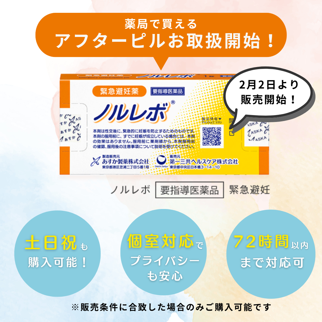 緊急避妊薬（アフターピル)